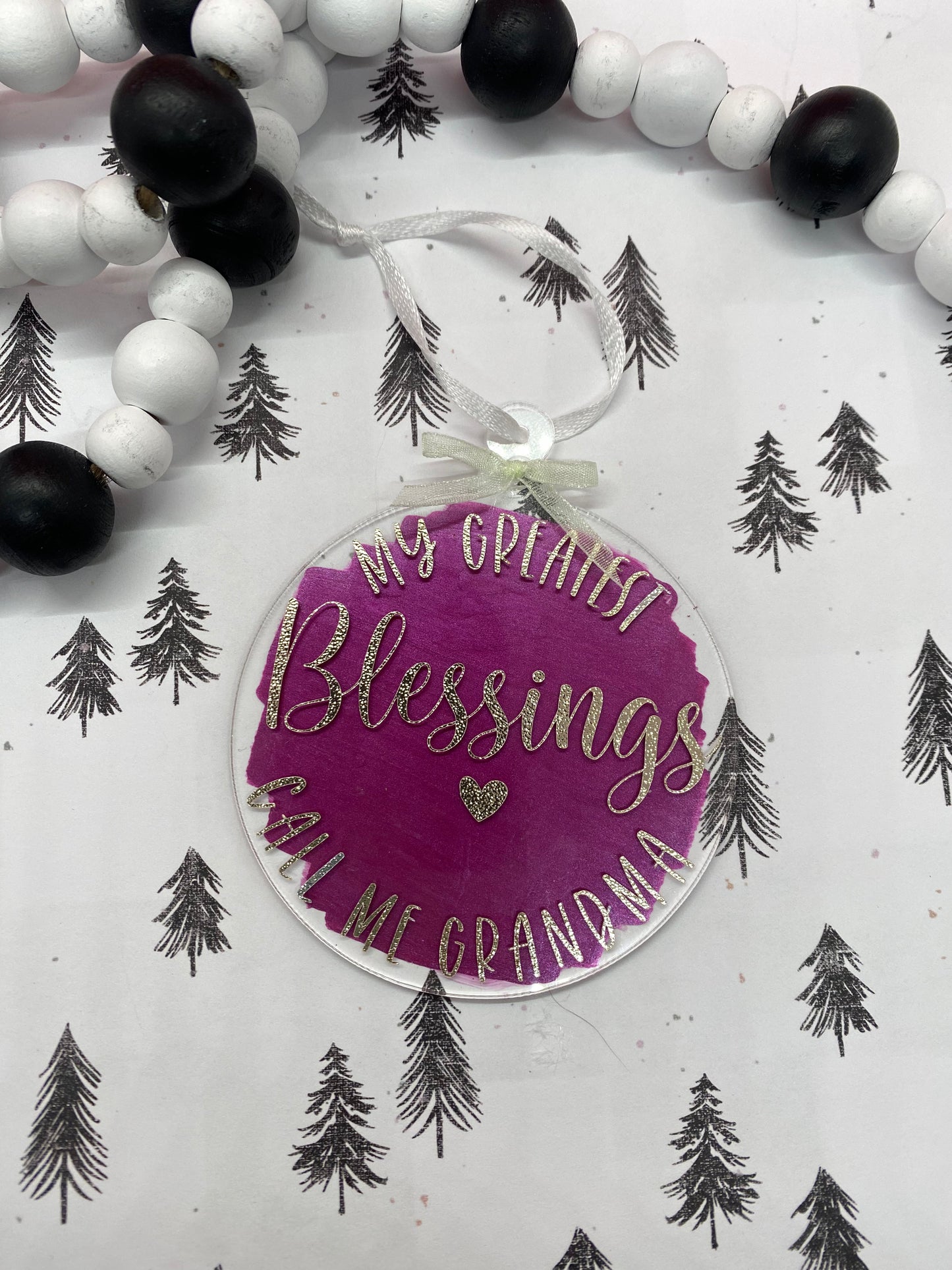 My Greatest Blessings Ornament