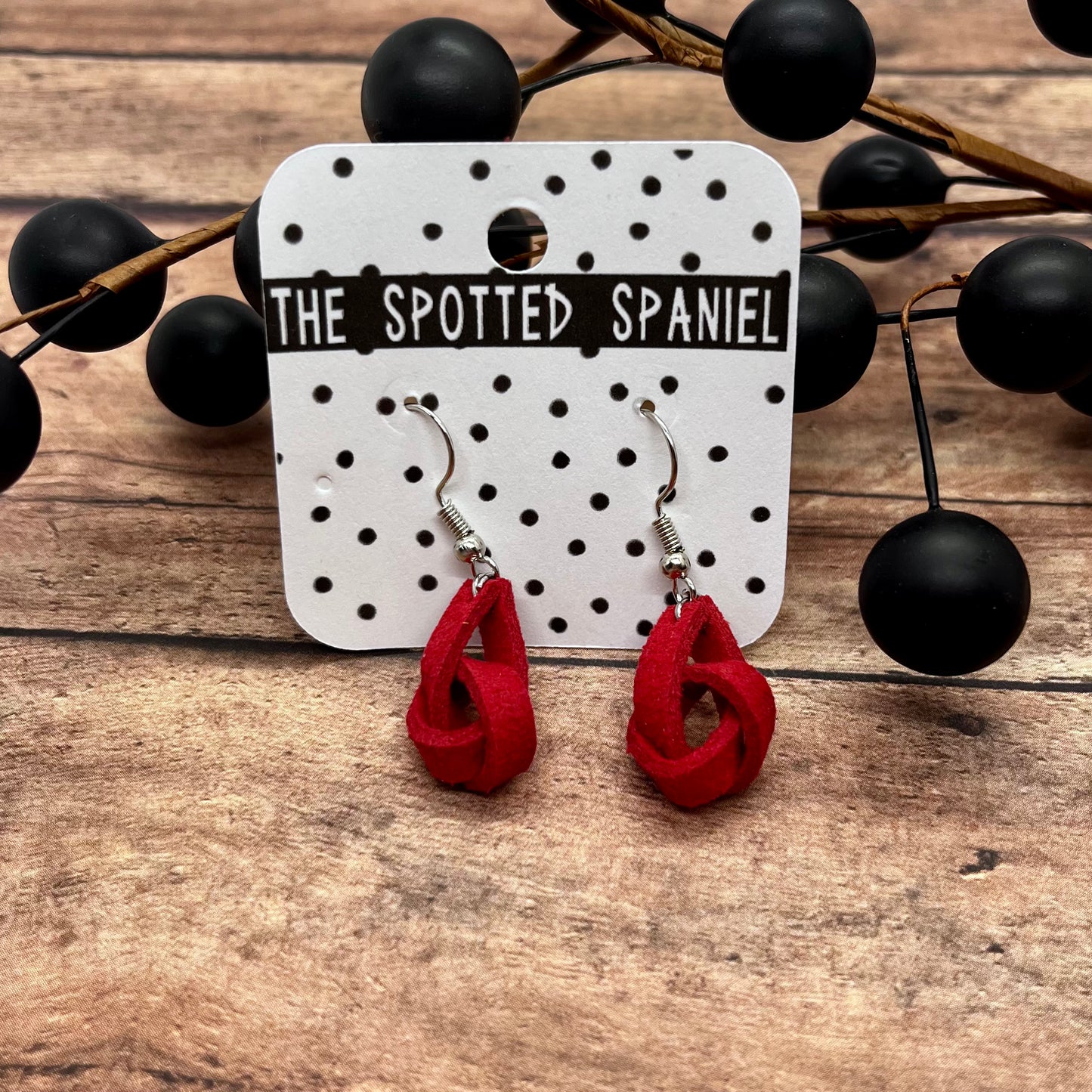 Red Knot Earrings