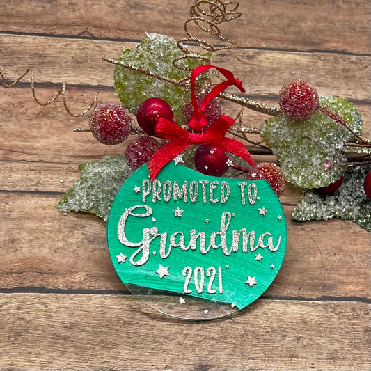 Promoted Grandparent Ornament