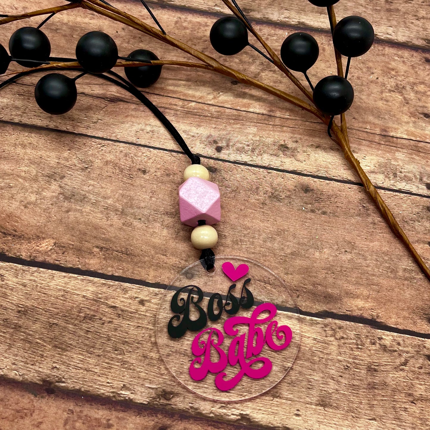 Boss Babe Car Charm