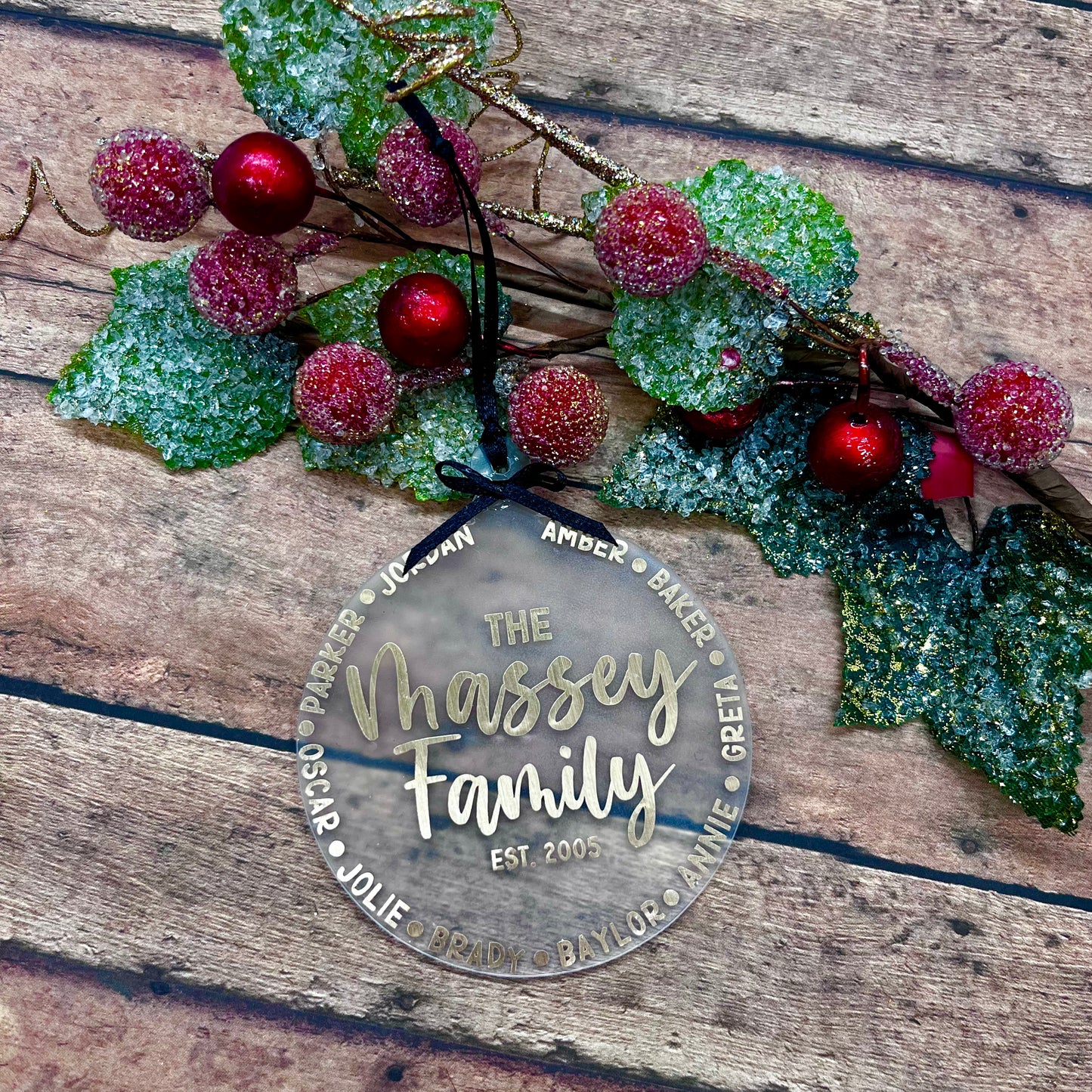 Family Name Ornament