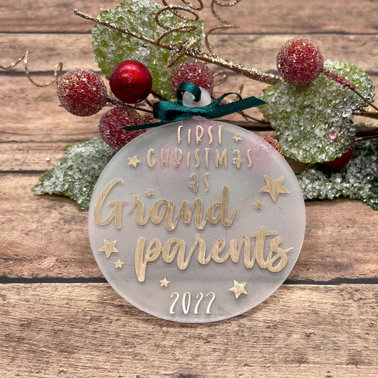 First Christmas Grandparents/parents/aunt