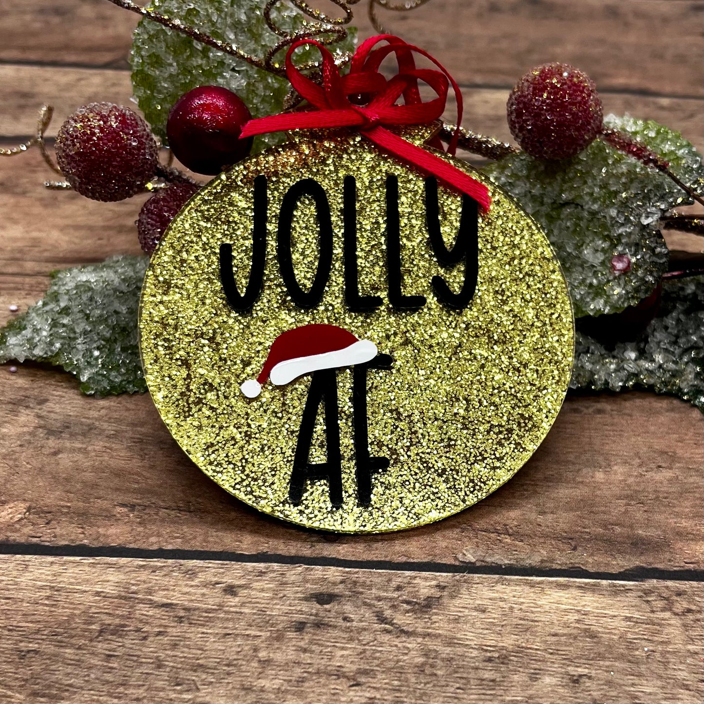 Jolly AF Ornament